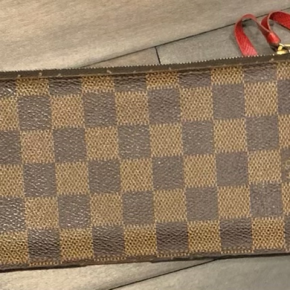 Louis Vuitton Felicie Pouchette Damier Ebene Authentic & Complete! - Picture 15 of 15